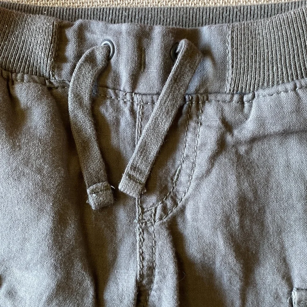 Babygap polo and linen pants size 0-3months